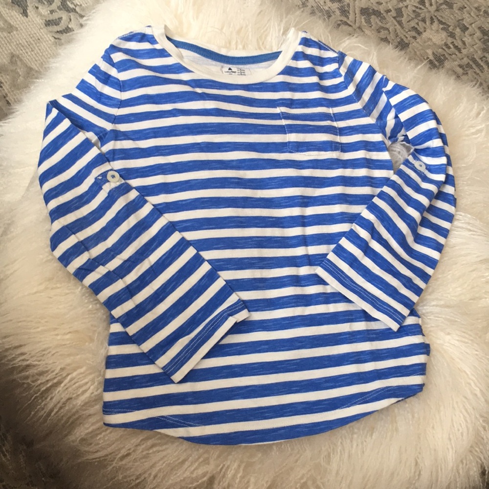 3/$35. Nautical stripe raglan - Picture 1 of 8